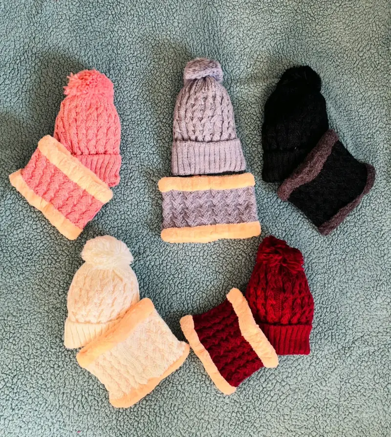 Set de bufandas de cashmere en varios colores - 6