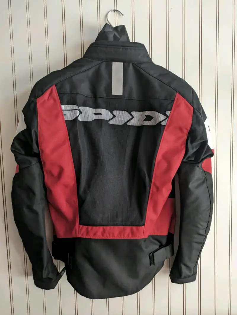 Chaqueta de moto Spidi negra y roja - 2