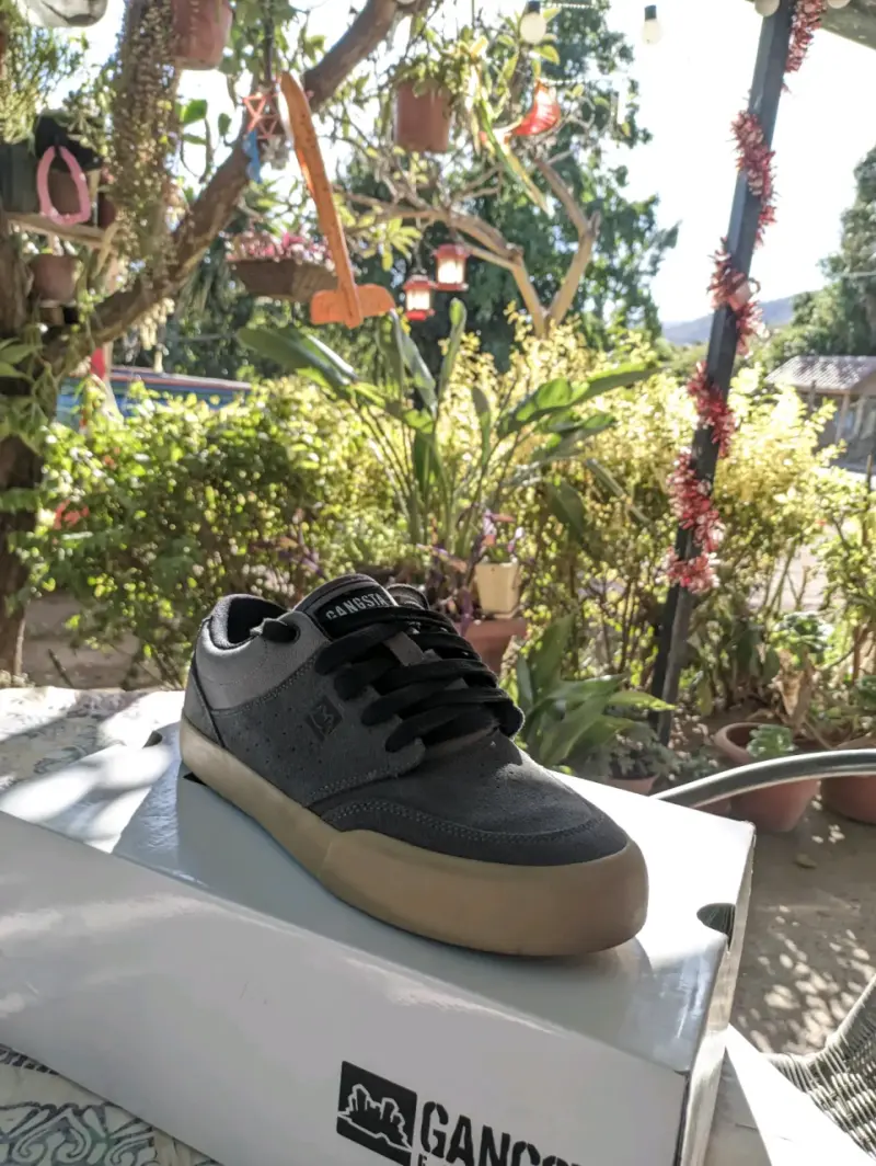 Zapatillas de skate Gangsta Footwear negras - 1