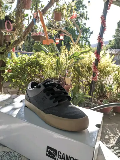 Zapatillas de skate Gangsta Footwear negras - miniatura 1