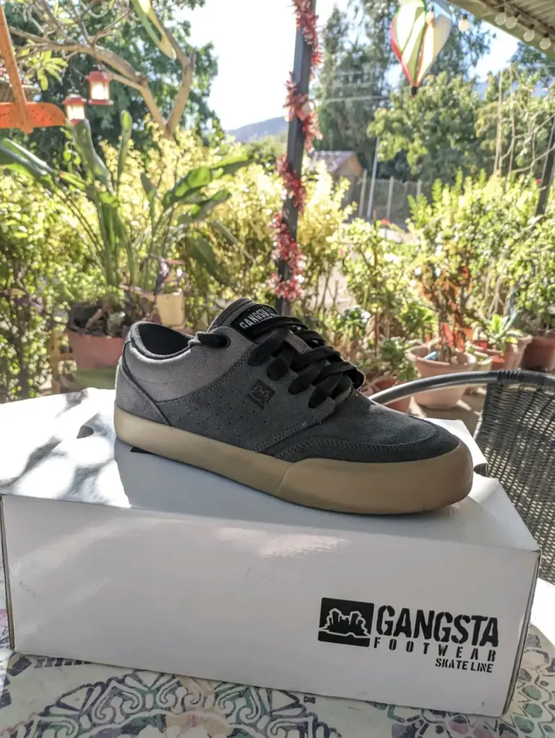 Zapatillas de skate Gangsta Footwear negras - 3