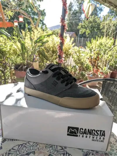 Zapatillas de skate Gangsta Footwear negras - miniatura 3