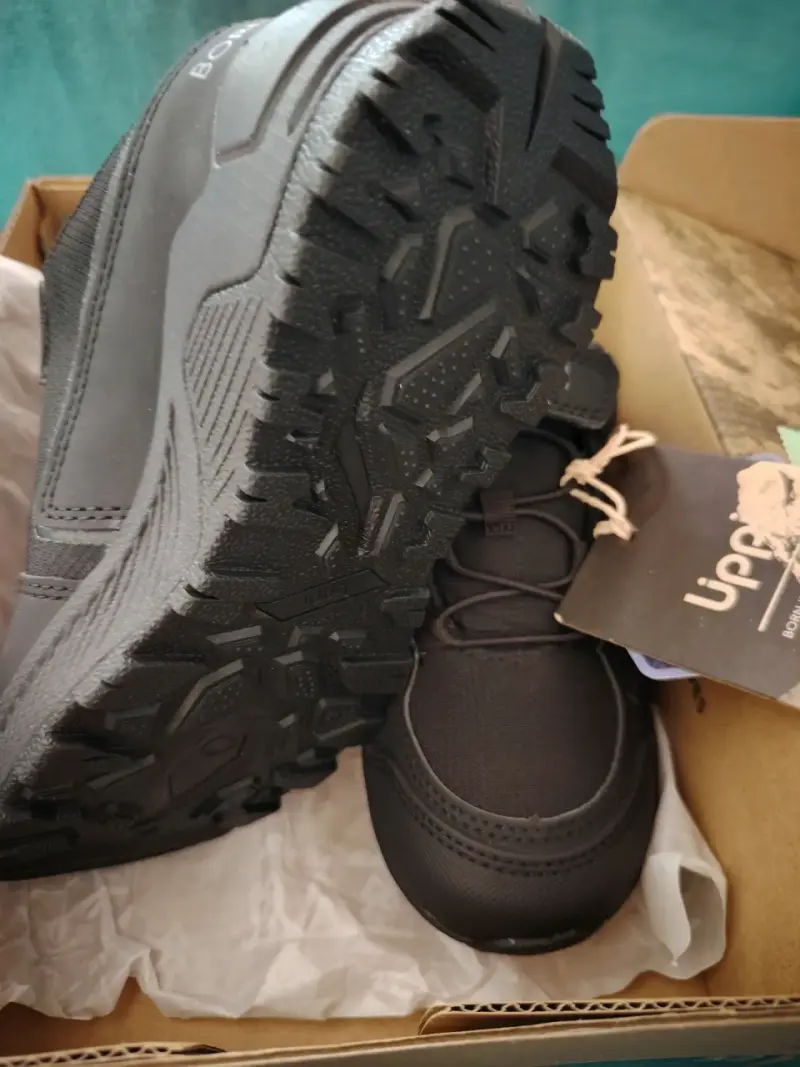 Zapatillas negras para niños Lippi con velcro - 2