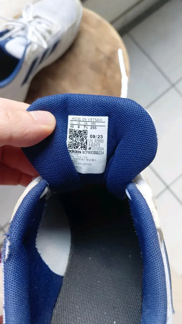 Zapatillas adidas blancas 40 - 2