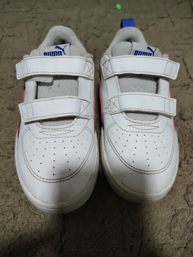 Zapatillas deportivas infantiles Puma blancas - 4
