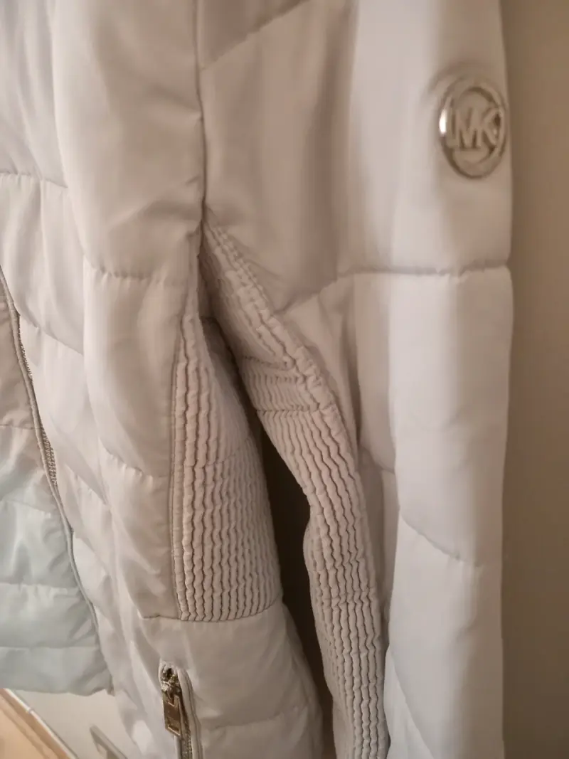 Chaqueta acolchada blanca Michael Kors para mujer - 4