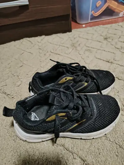 Zapatillas deportivas negras para niños Power - miniatura 1