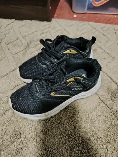 Zapatillas deportivas negras para niños Power - miniatura 2