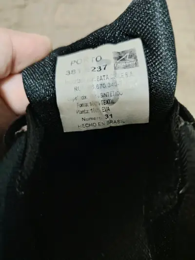 Zapatillas deportivas negras para niños Power - miniatura 3