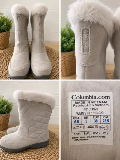 Botas Columbia originales mujer talla 38 (23,5 cm) - miniatura 1