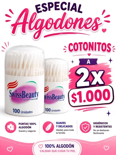 Algodones, toallitas y traperos húmedos - miniatura 3