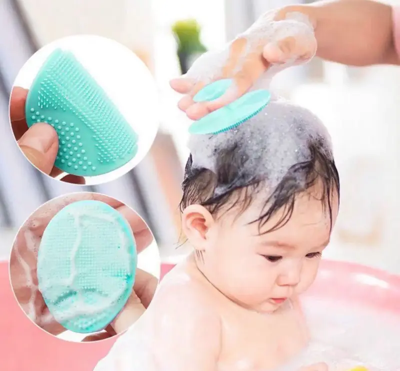 Cepillo de Silicona para Baño de Bebé - 1