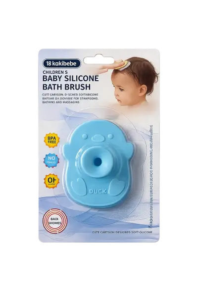 Cepillo de Silicona para Baño de Bebé - miniatura 3