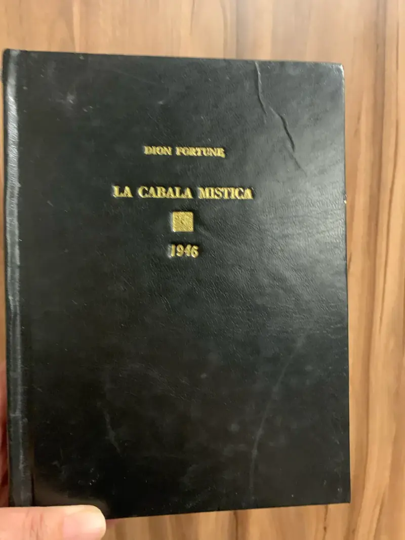 Libro La Cábala Mística de Dion Fortune 1946 - 1