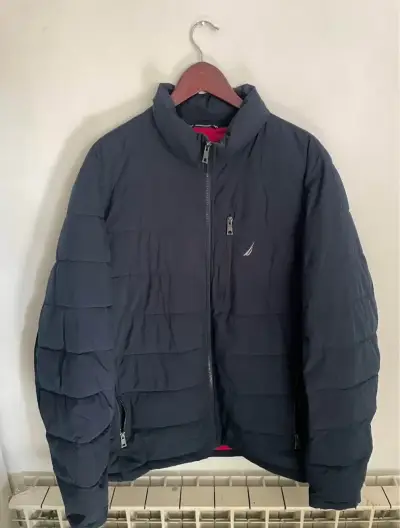 Chaqueta acolchada azul marino Nautica para hombre - miniatura 1