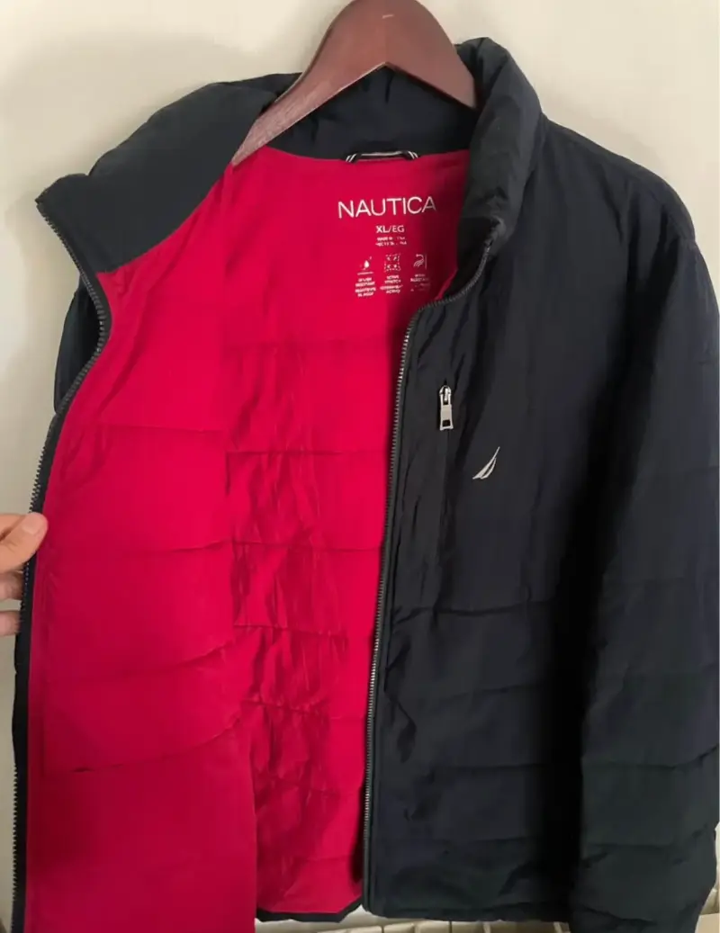 Chaqueta acolchada azul marino Nautica para hombre - 2