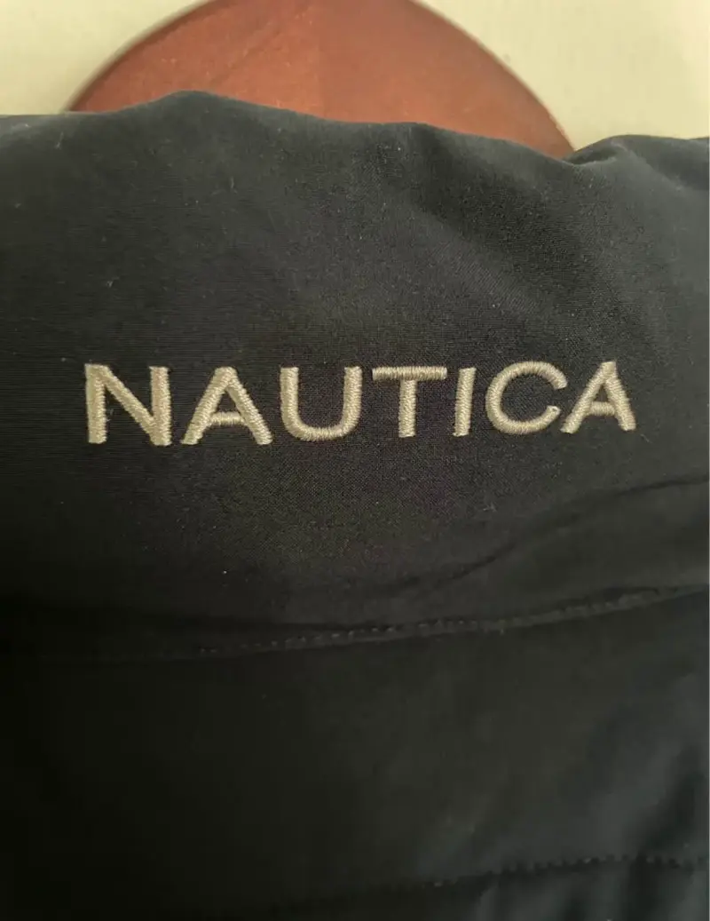 Chaqueta acolchada azul marino Nautica para hombre - 4