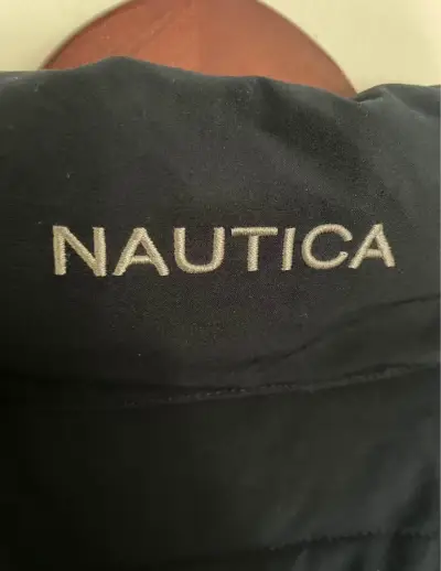 Chaqueta acolchada azul marino Nautica para hombre - miniatura 4