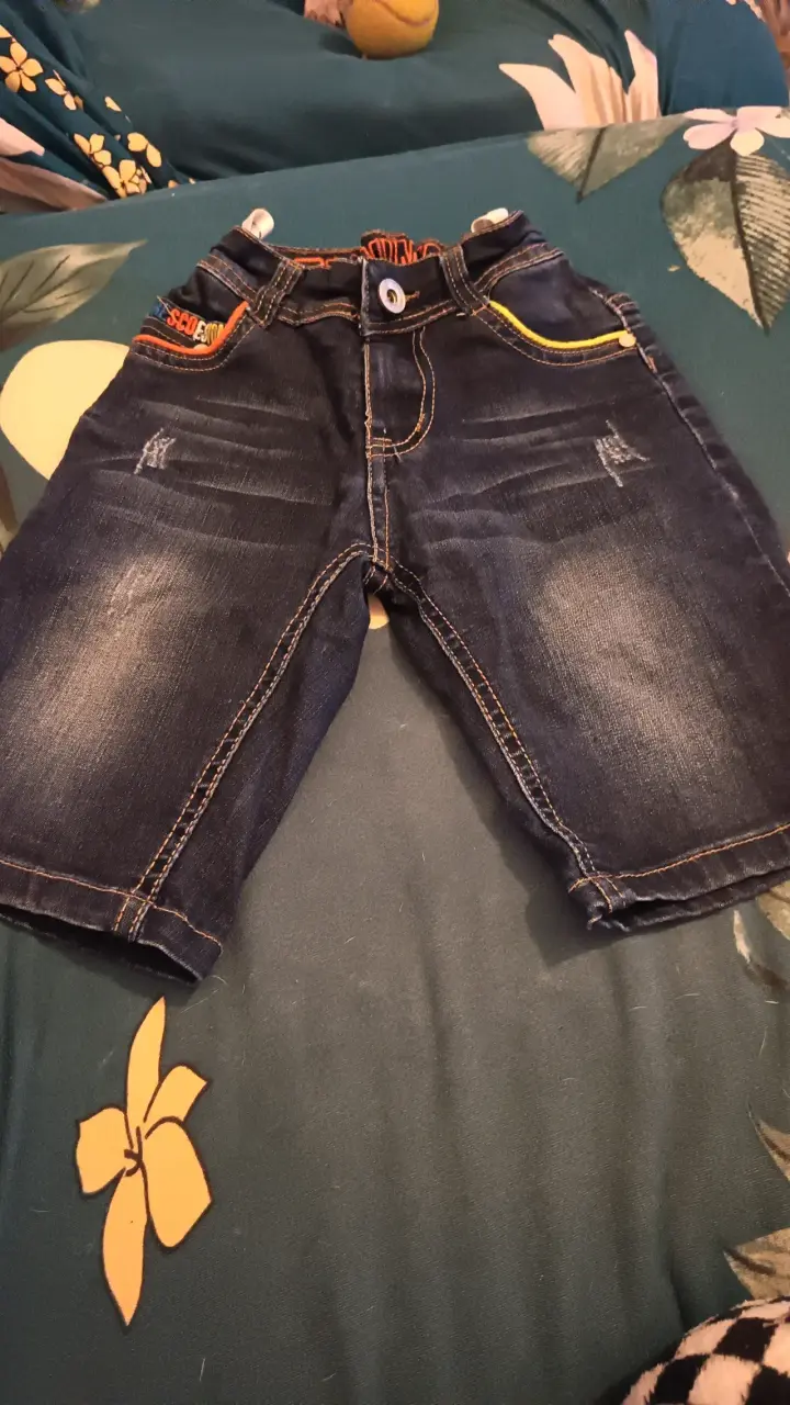 Pantalones cortos de mezclilla para niño - 1