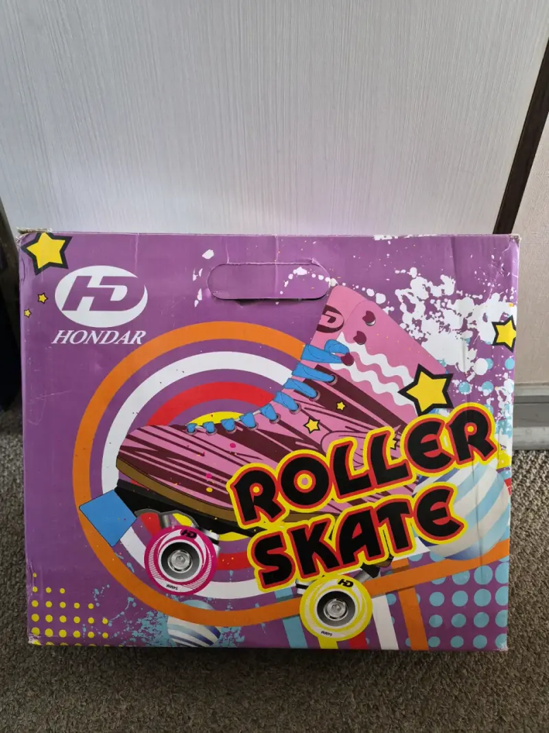 Patines de 4 ruedas Hondar rosado. Num 38 - 3