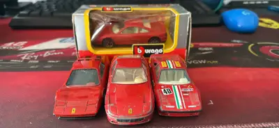 Set de Autos a Escala Ferrari Bburago - miniatura 1