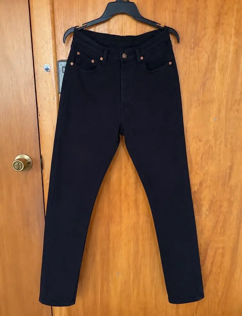 Jeans negros Levi's 501 mujer - 1