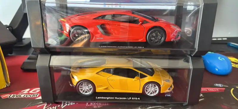 Modelos a escala Lamborghini Aventador y Huracán - 3