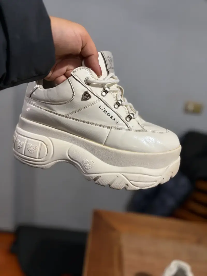 Zapatillas blancas de plataforma Cmoran - 2