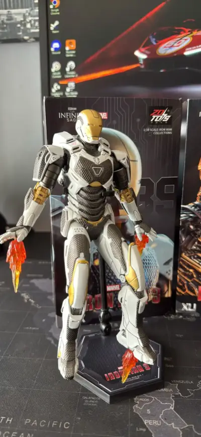 Figuras de acción Iron Man 1/6 Marvel Infinity Saga - miniatura 3