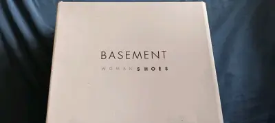 Botines de cuero negro Basement para mujer - miniatura 1