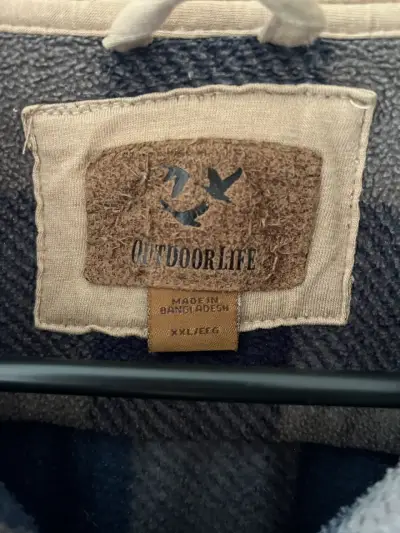Camisa de franela a cuadros Outdoor Life XXL - miniatura 2