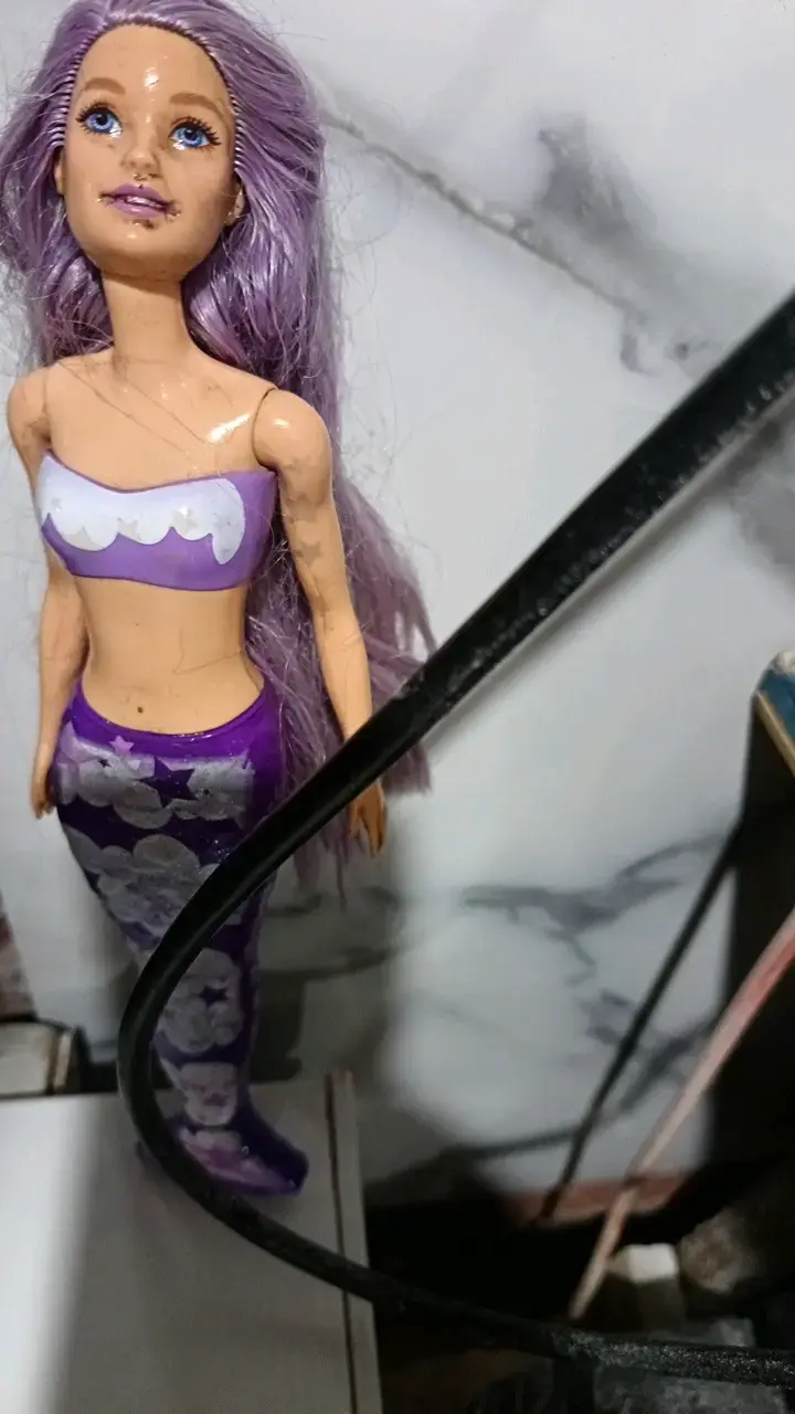 Muñeca sirena barbie