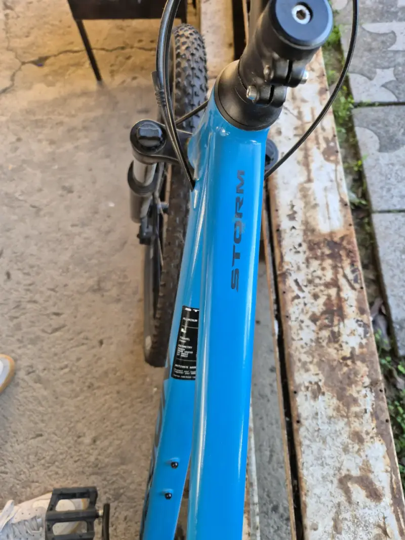Bicicleta Norco Storm MTB azul en buen estado - 4