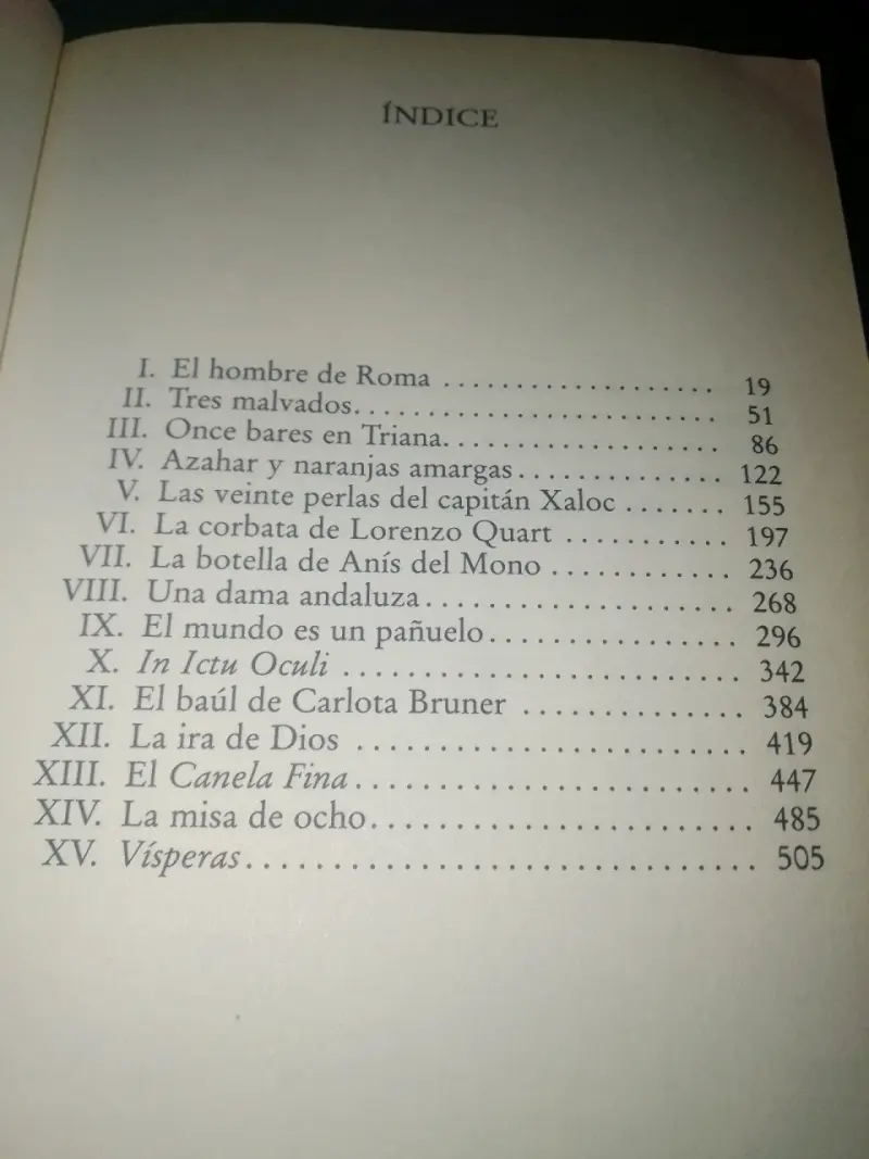 Libro 'La Piel del Tambor' de Arturo Pérez-Reverte - 3