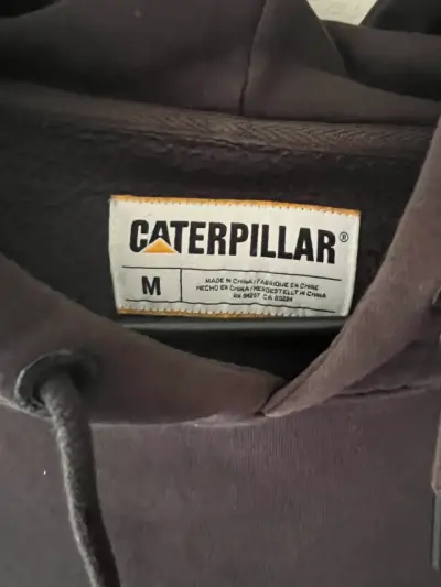 Polerón con capucha Caterpillar negro - miniatura 2