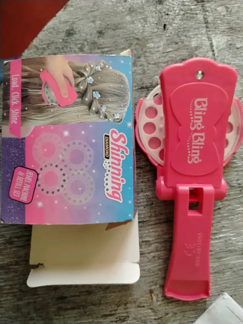 Máquina de joyas para cabello Bling Bling
