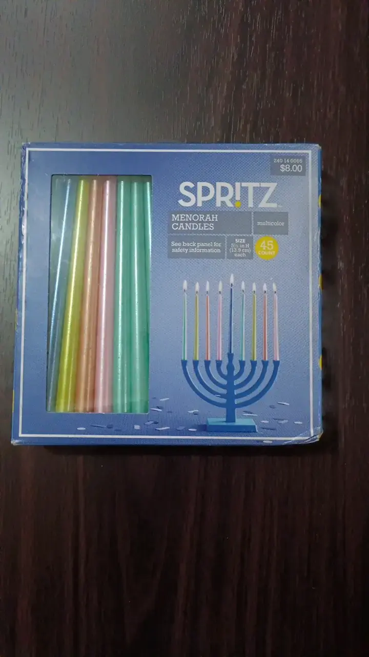 Velas para Menorá Spritz multicolor
