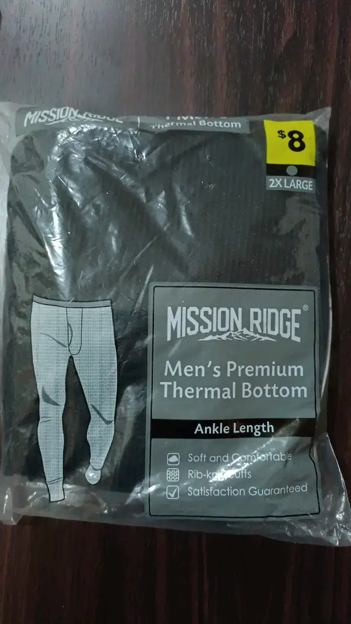 Pantalones térmicos para hombre Mission Ridge 2XL