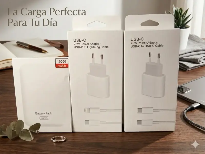Cargador inalámbrico magnético 10000mAh - 3