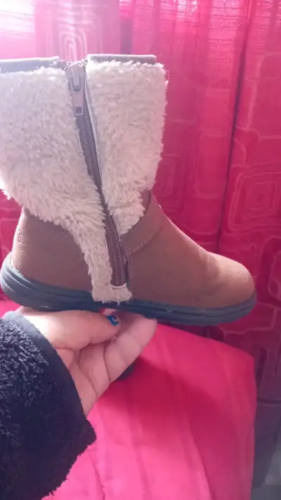 Botas de invierno para niña con forro de lana - miniatura 4
