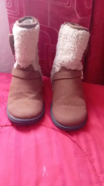 Botas de invierno para niña con forro de lana - miniatura 6