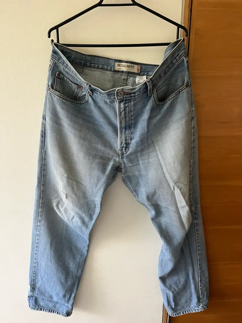 Jeans Levi's 505 Regular Fit Azul Claro