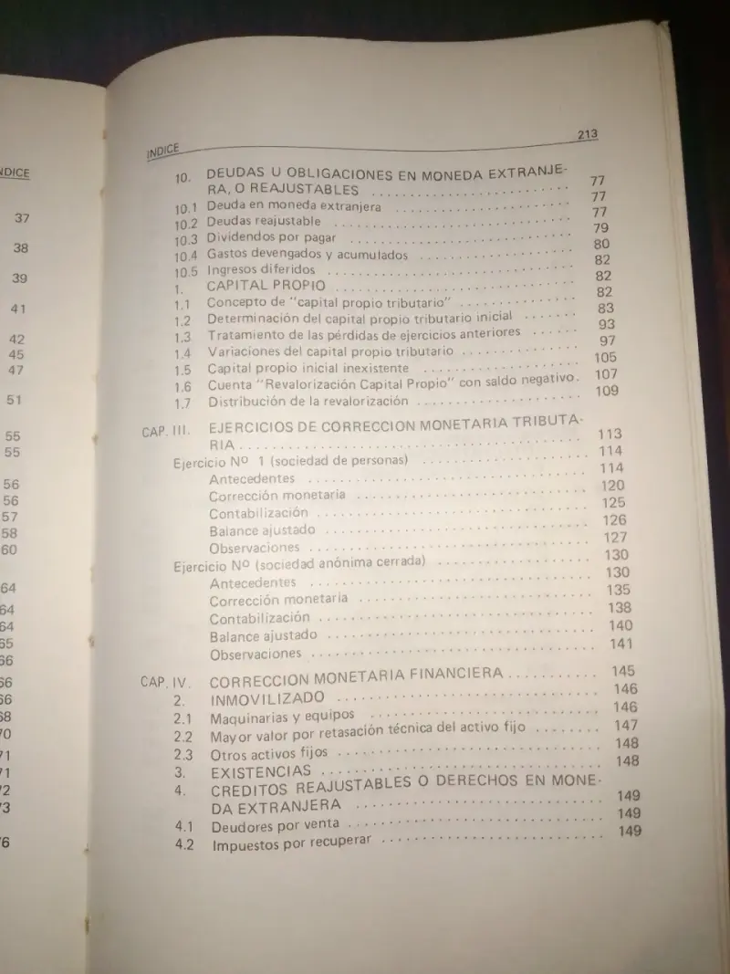 Corrección Monetaria de Estados Contables 198 - 4