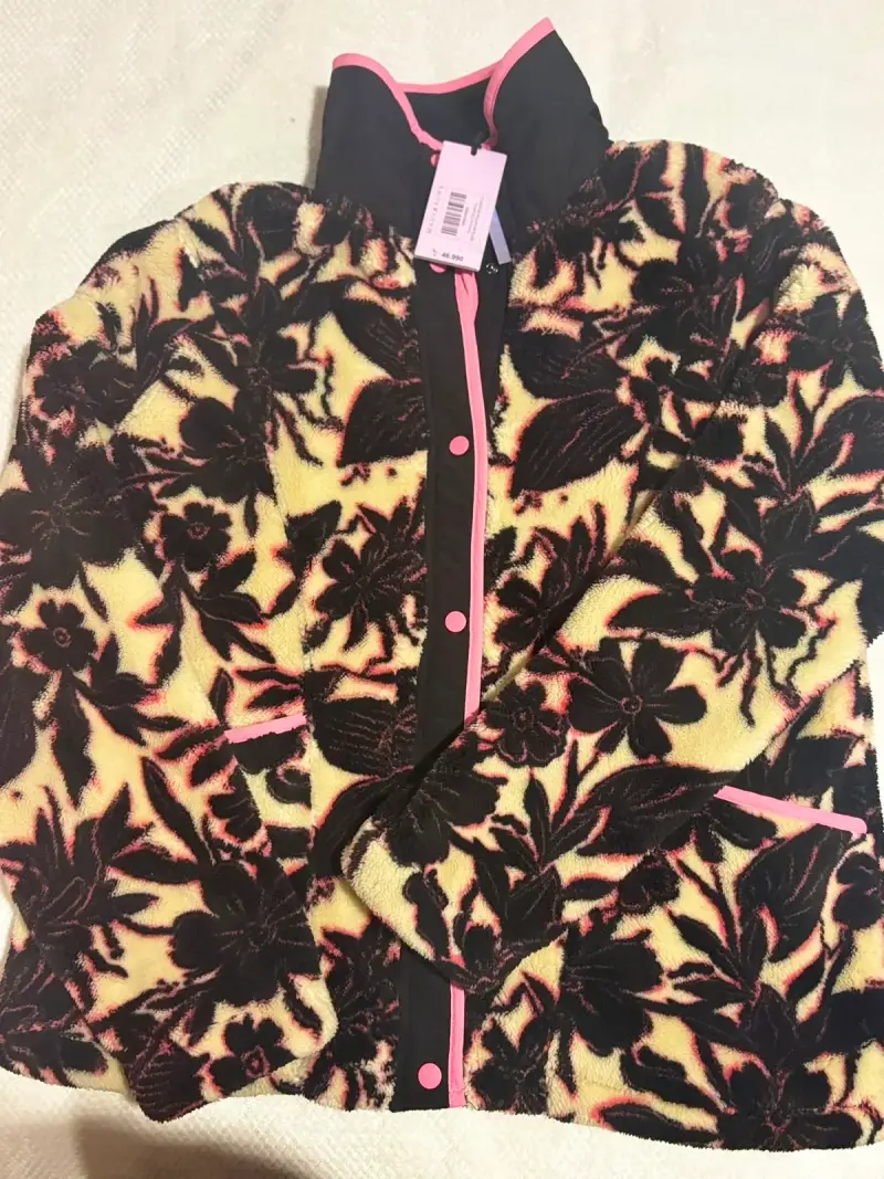 Chaqueta de polar floral para mujer MAUI
