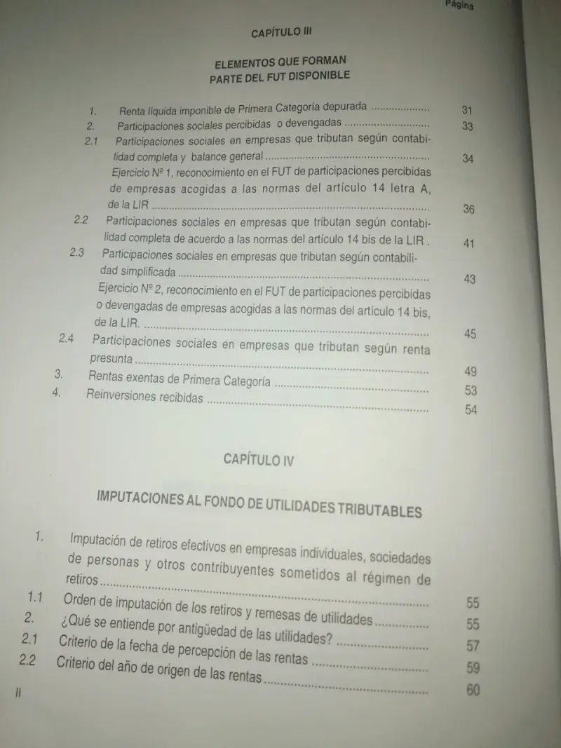 Libro FUT Fondo de Utilidades Tributables - 3