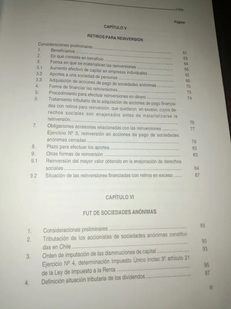 Libro FUT Fondo de Utilidades Tributables - 4