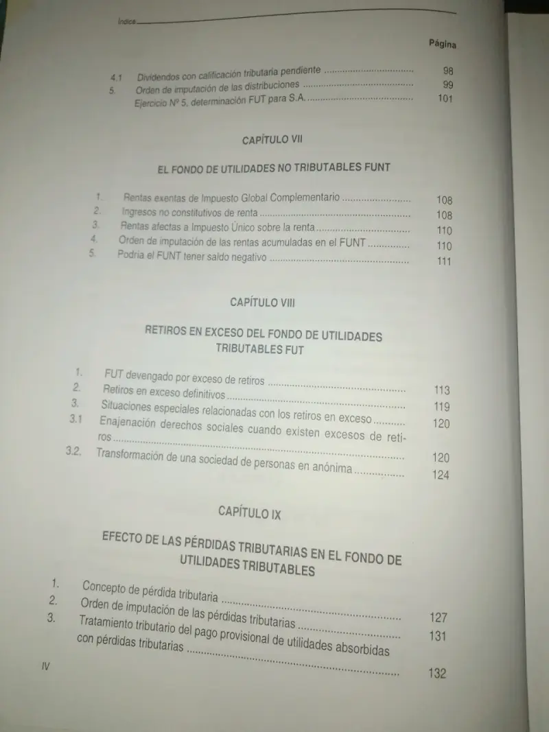 Libro FUT Fondo de Utilidades Tributables - 5