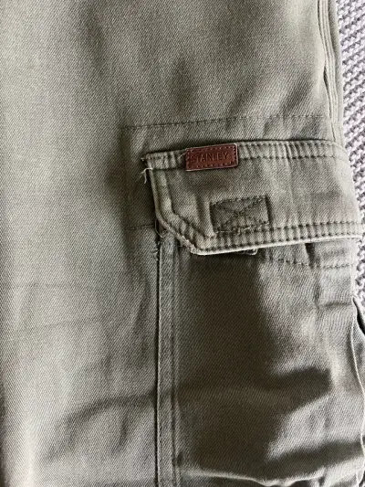 Pantalones cargo verdes Stanley de polar dentro - miniatura 2