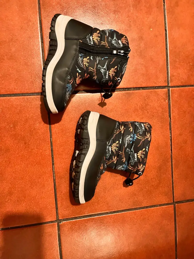Botas de nieve infantil con diseño 29 dinosauri - 2