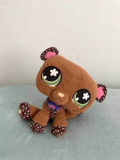 Peluche Littlest Pet Shop Oso Marrón - miniatura 1